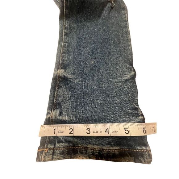 Guess Men’s distressed Straight Jeans Sz 33/32 - Picture 7 of 7
